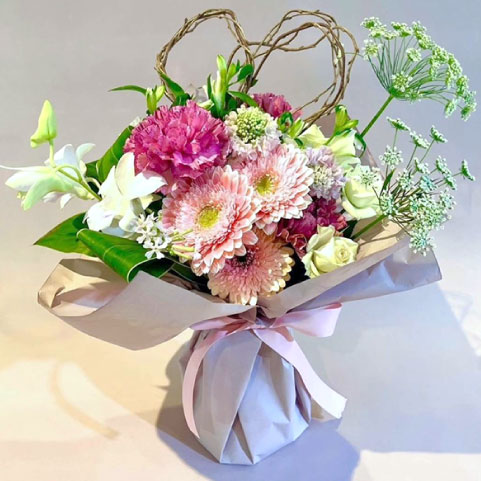 絹布花フーケ 楽天市場】プリザーブドフラワー 腕時計 クローバー 花 花柄